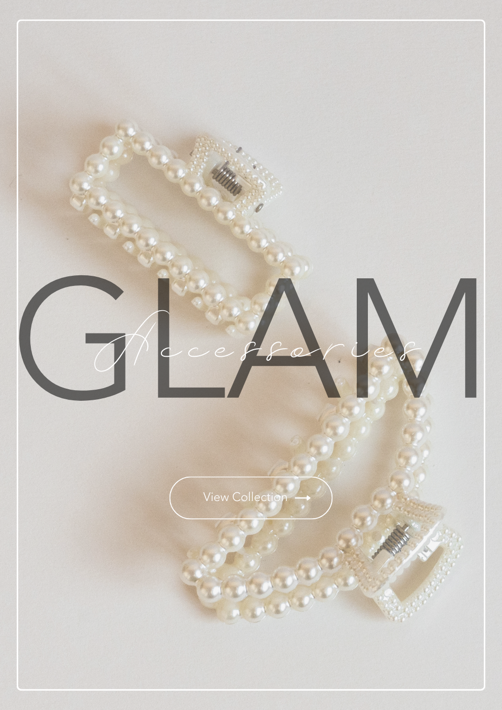glam accessories white label